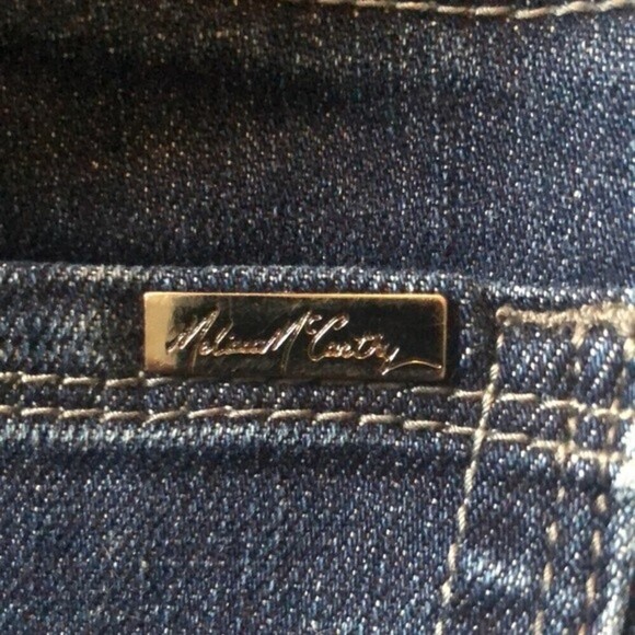 Melissa McCarthy Seven7 Slim Boot Cut Jean 20WX29” Slimming Silhouette Dark Wash - Picture 10 of 10